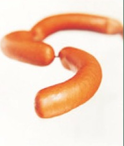 Frische Bratwürste aus der eigenen Wurstküche der Metzgerei Schneider
